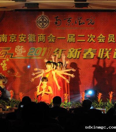 南京安徽商会召开一届二次会员大会暨新春联谊会(图3) 南京安徽商会召开一届二次会员大会暨新春联谊会(图3)