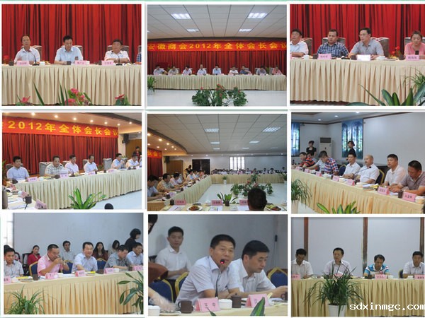 南京安徽商会2012年全体会长会议圆满举行(图3)